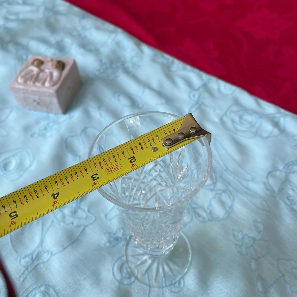 Vintage Waterford crystal vase stamped
